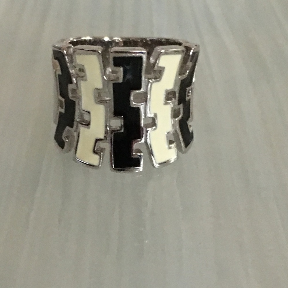 925 Silver Enamel Ring